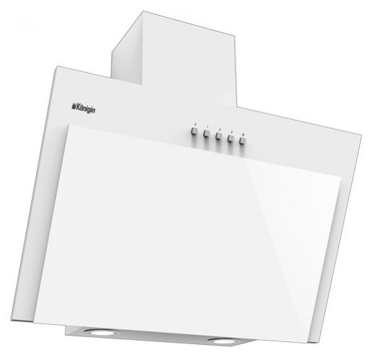 Konigin TERRA White 50 4B-TR50-0202 вытяжка наклонная белое стекло