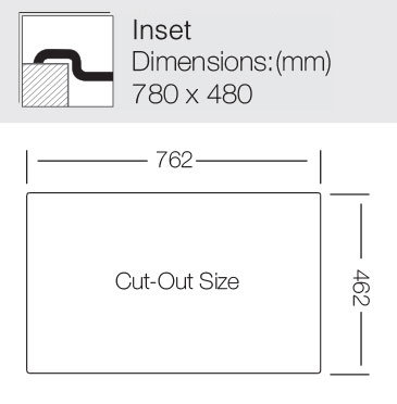TopZero COL780.480.GT6K мойка врезная
