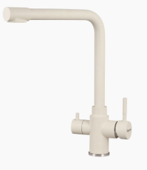 Kuppersberg GEO KG2385CR WHITE ALABAS. смеситель