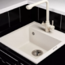 Kuppersberg GEO KG2385CR WHITE ALABAS. смеситель