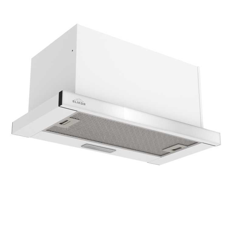 Elikor КВ SENSE GLASS 60П-1000-Э3Д белый вытяжка