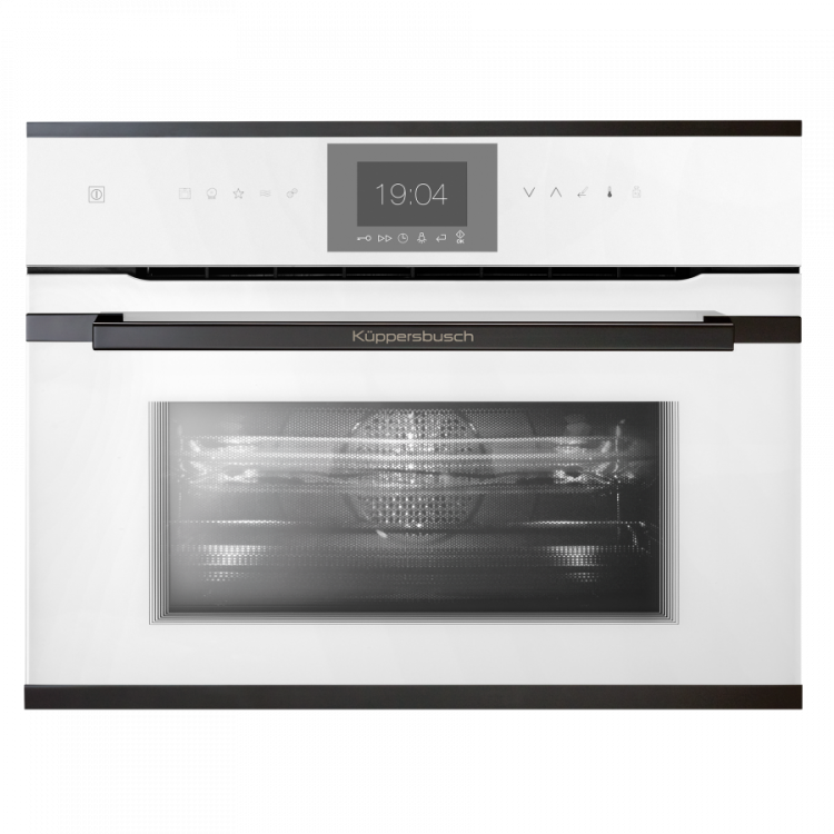 Kuppersbusch CBM 6550.0 W2 Black Chrome компактный духовой шкаф с микроволнами