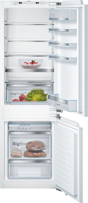 Bosch KIS86AF20R встраиваемый холодильник двухкамерный
