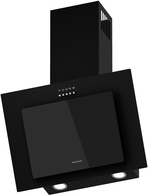 Krona steel VIERKANT 600 BLACK PB вытяжка