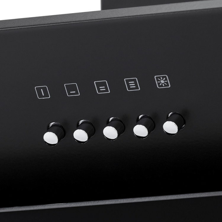 Krona steel VIERKANT 600 BLACK PB вытяжка