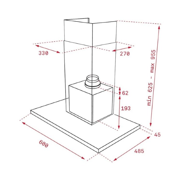 Teka DLH 686 T вытяжка