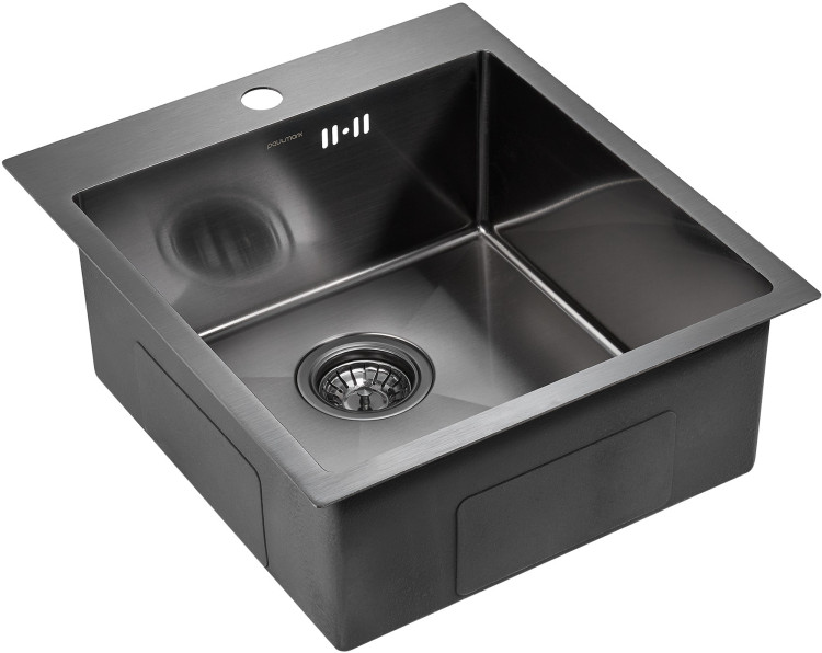 Paulmark KRONER 45 вороненая сталь мойка