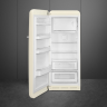 Smeg FAB28LCR5 отдельностоящий однодверный холодильник кремовый