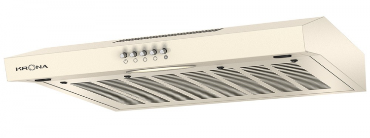 Krona steel ERMINA 600 ivory PB вытяжка кухонная