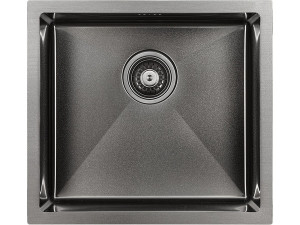 Paulmark GERBERG 48 UNI PM254844-GM вороненая сталь мойка