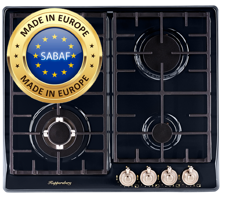 Kuppersberg FV 6 TGRZ ANT Silver варочная панель газовая