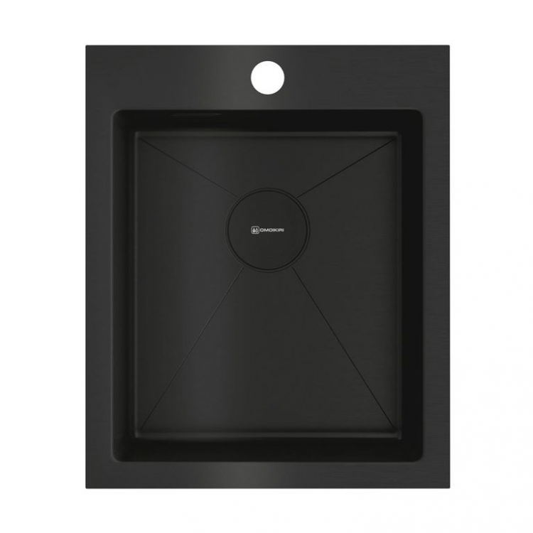 Omoikiri Akisame 41-GB нерж.сталь/графит мойка