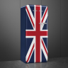 Smeg FAB28LDUJ5 отдельностоящий однодверный холодильник британский флаг