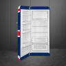 Smeg FAB28LDUJ5 отдельностоящий однодверный холодильник британский флаг