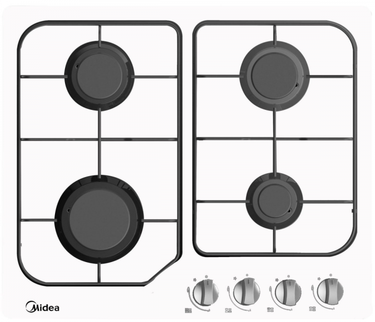 Midea MG640W газовая варочная панель