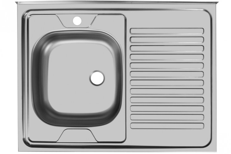 Ukinox Стандарт STD800.600 ---5C 0LS мойка накладная