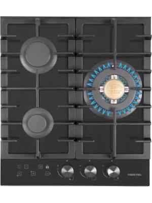 Hiberg VM 4535 B газовая варочная панель