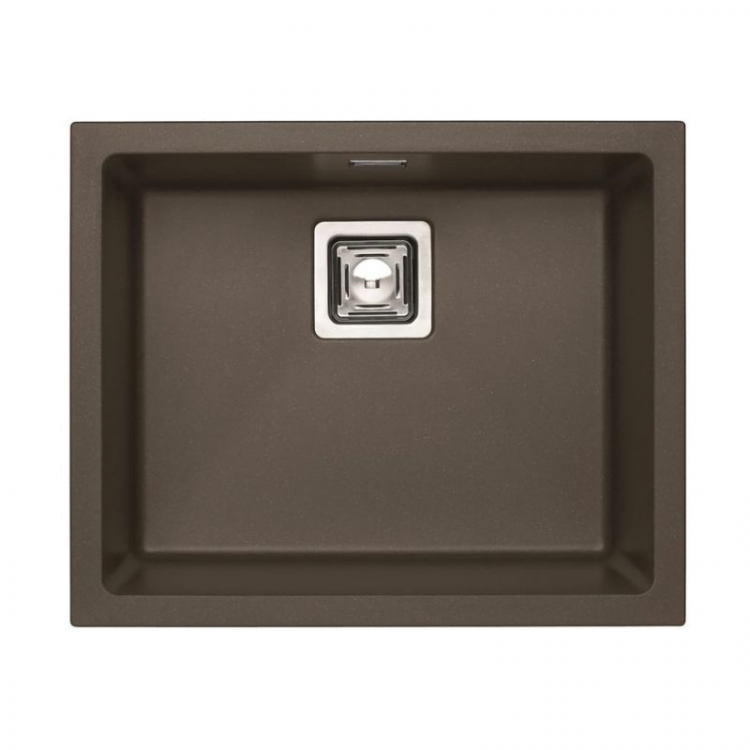 Alveus QUADRIX 50 GRANITAL+ CHOCOLATE-G03M 560X460X200 кухонная мойка