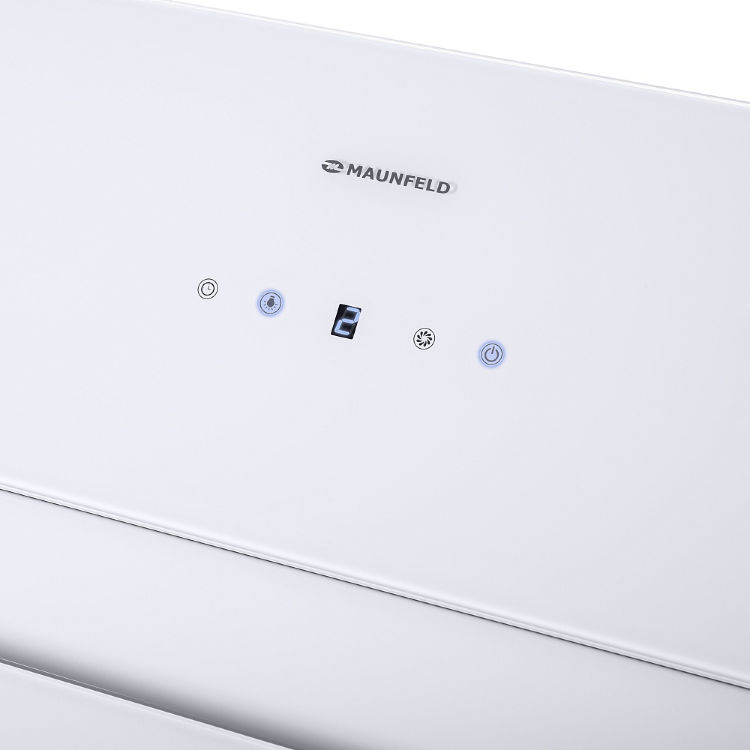 Maunfeld MERSEY 90 WHITE Glass WHITE вытяжка