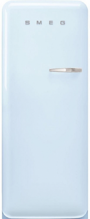 Smeg FAB28LPB5 отдельностоящий однодверный холодильник пастельный голубой