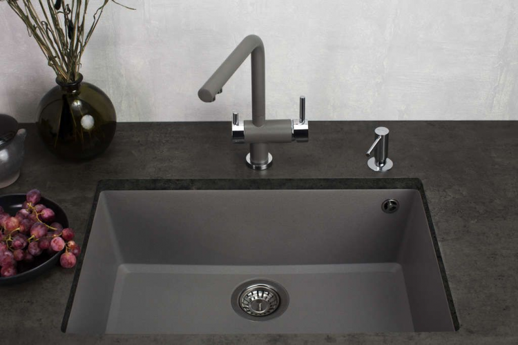 Omoikiri Tedori 66-U-GR Tetogranit/leningrad grey мойка