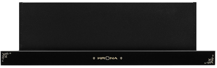 Krona steel KAMILLA 600 BLACK RETRO вытяжка кухонная