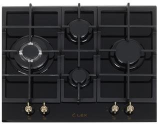 LEX GVG 643C BL газовая варочная поверхность