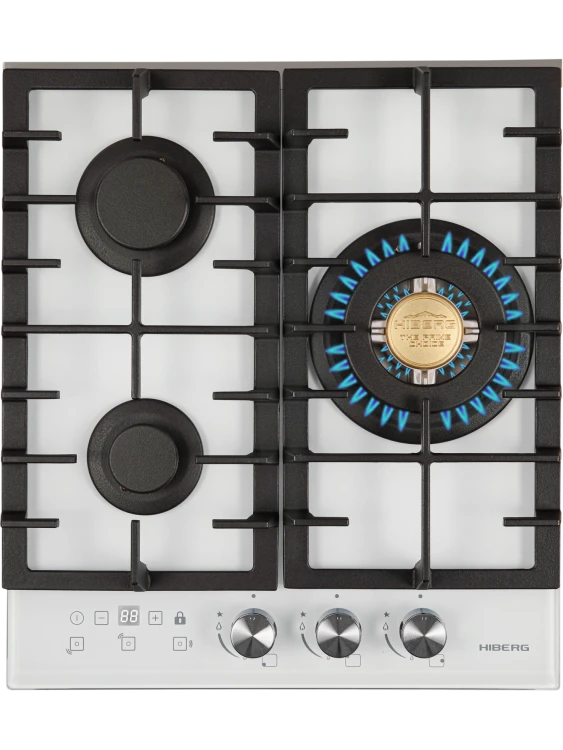 Hiberg VM 4535 W газовая варочная панель