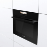 Gorenje BCM598S17BG компактный духовой шкаф с СВЧ