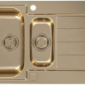 Alveus LINE MONARCH 10 BRONZE 980X500 1+1/2 кухонная мойка