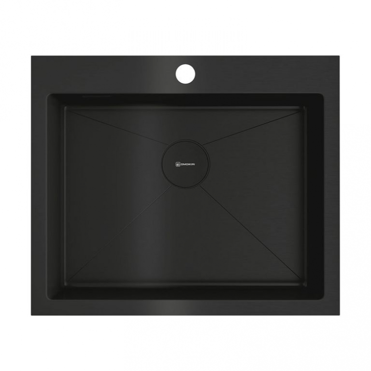 Omoikiri Akisame 59-GB нерж.сталь/графит мойка