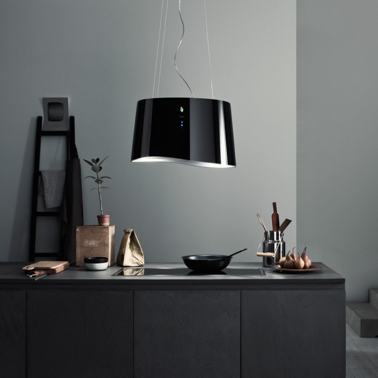 Falmec MARE E.ION GLASS BLACK вытяжка