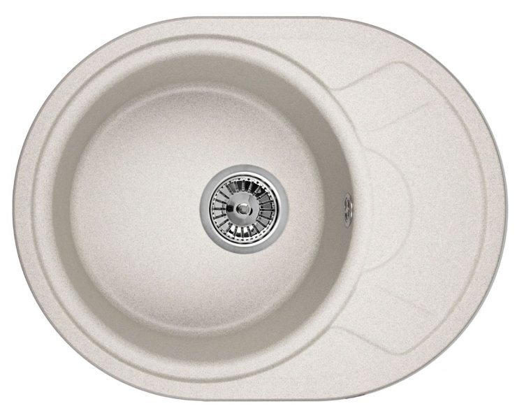 Weissgauff ASCOT 575 Eco Granit серый шелк мойка