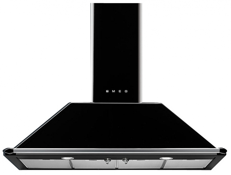 Smeg KT110BLE вытяжка настенная 110 см черный