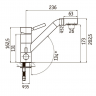 Longran Sprint universal LM1394 Croma granite смеситель