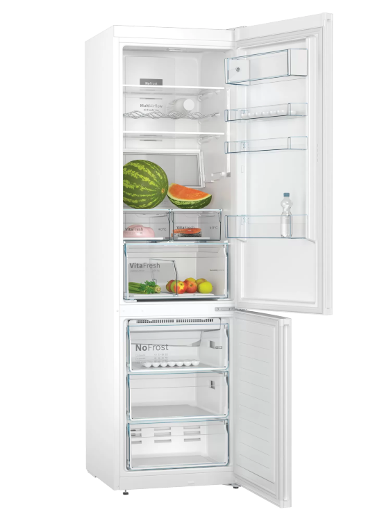 Bosch KGN39XW28R отдельностоящий холодильник с морозильником