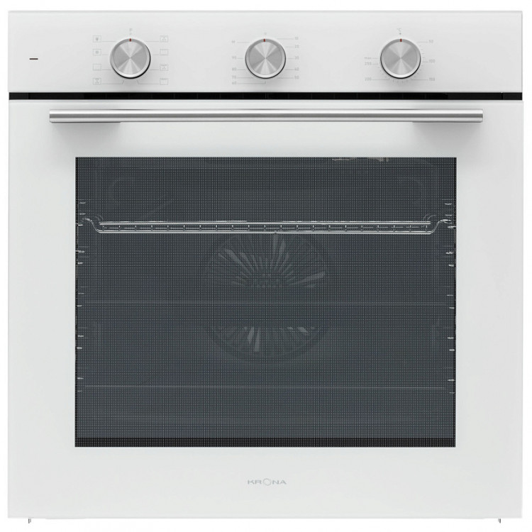 Krona steel BIRNE 60 WH электрический духовой шкаф