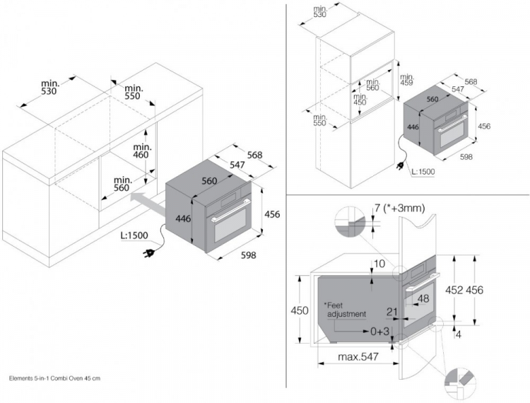 Asko OCSM8478G комбинированный духовой шкаф с СВЧ и паром