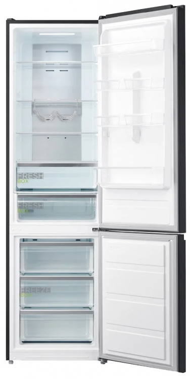 Midea MRB520SFNGBE1 отдельностоящий холодильник с морозильником