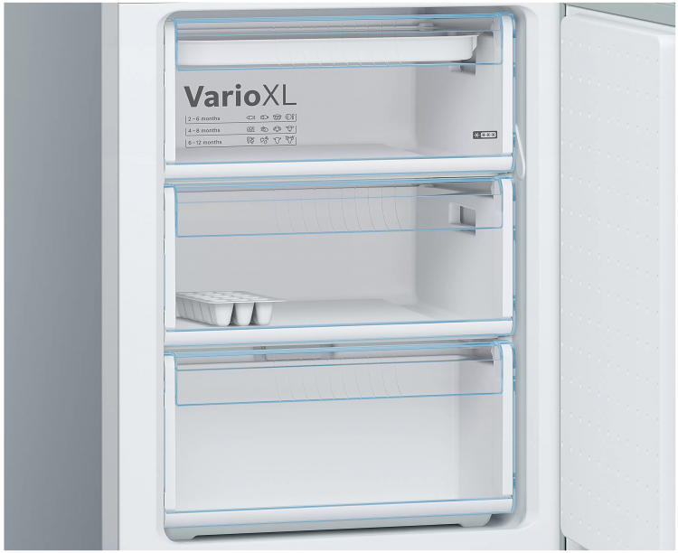 Bosch KGE39XL21R отдельностоящий холодильник с морозильником