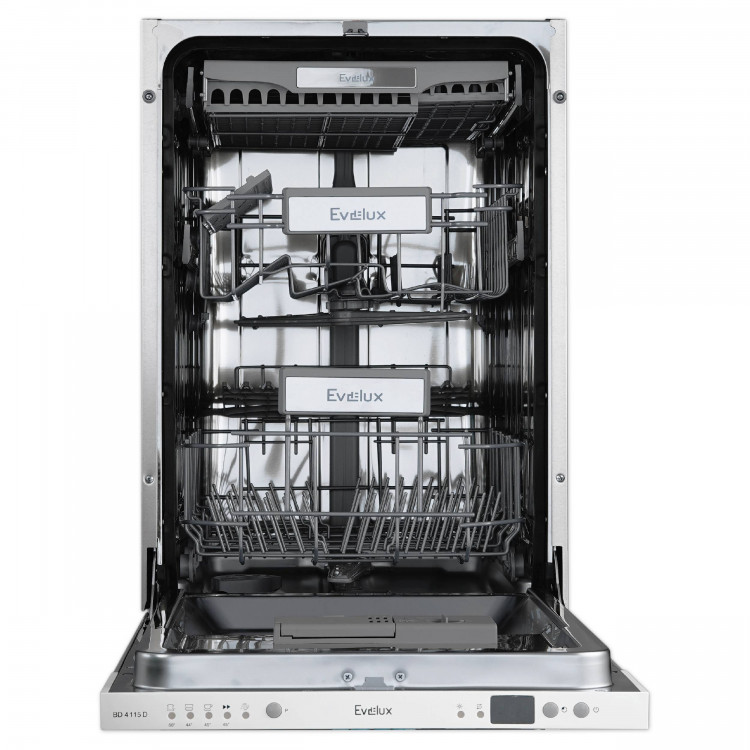 Evelux BD 4115 D встраиваемая посудомоечная машина узкая