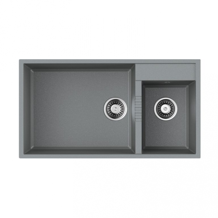 Omoikiri Tedori 85-2-U-GR Tetogranit/leningrad grey мойка