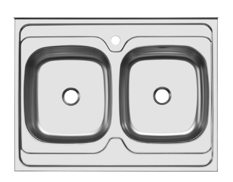 Ukinox Стандарт STM800.600 20--6C 3C- мойка накладная