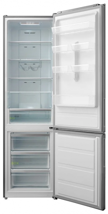 Midea MRB520SFNX отдельностоящий холодильник с морозильником