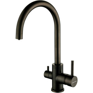 Paulmark ESSEN вороненая сталь смеситель