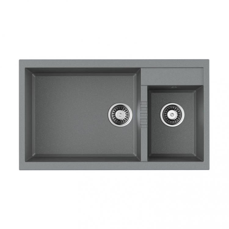Omoikiri Tedori 86-2-LB-GR Tetogranit/leningrad grey мойка