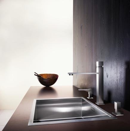 Blanco ZEROX 550-IF нерж. сталь зеркальная полировка 521590 мойка