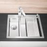 Blanco CLARON 340/180-IF/А нерж. сталь зеркальная полировка с клапаном-автоматом 521647 мойка