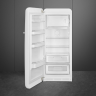 Smeg FAB28LWH5 отдельностоящий однодверный холодильник белый