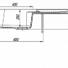 Florentina АРОНА-860 черный мойка накладная